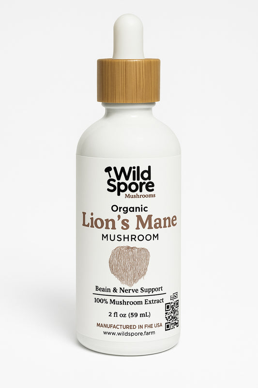Organic Lions Mane Mushroom Tincture